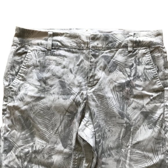 Mitchell Pants by Ecru Sz 8 Tropical Leaf Motif - Picture 3 of 14